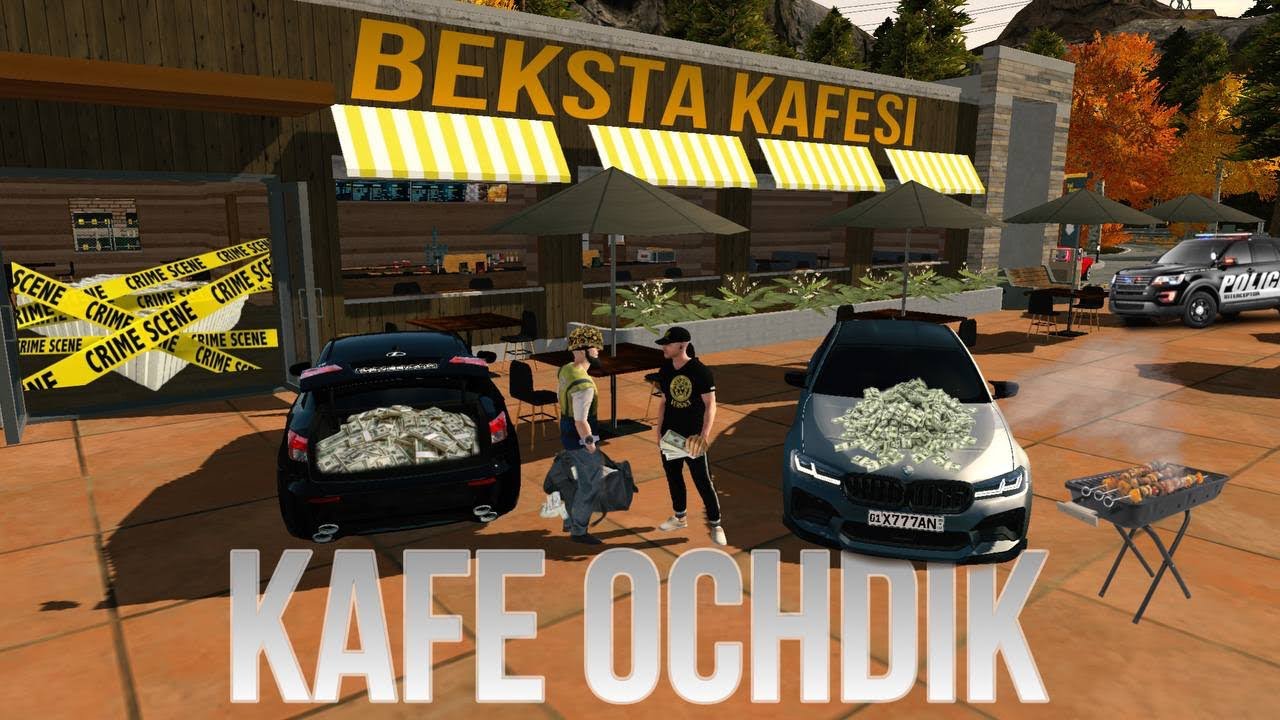 KAFE OCHDIK || Car Parking || Uzbek Tilida
