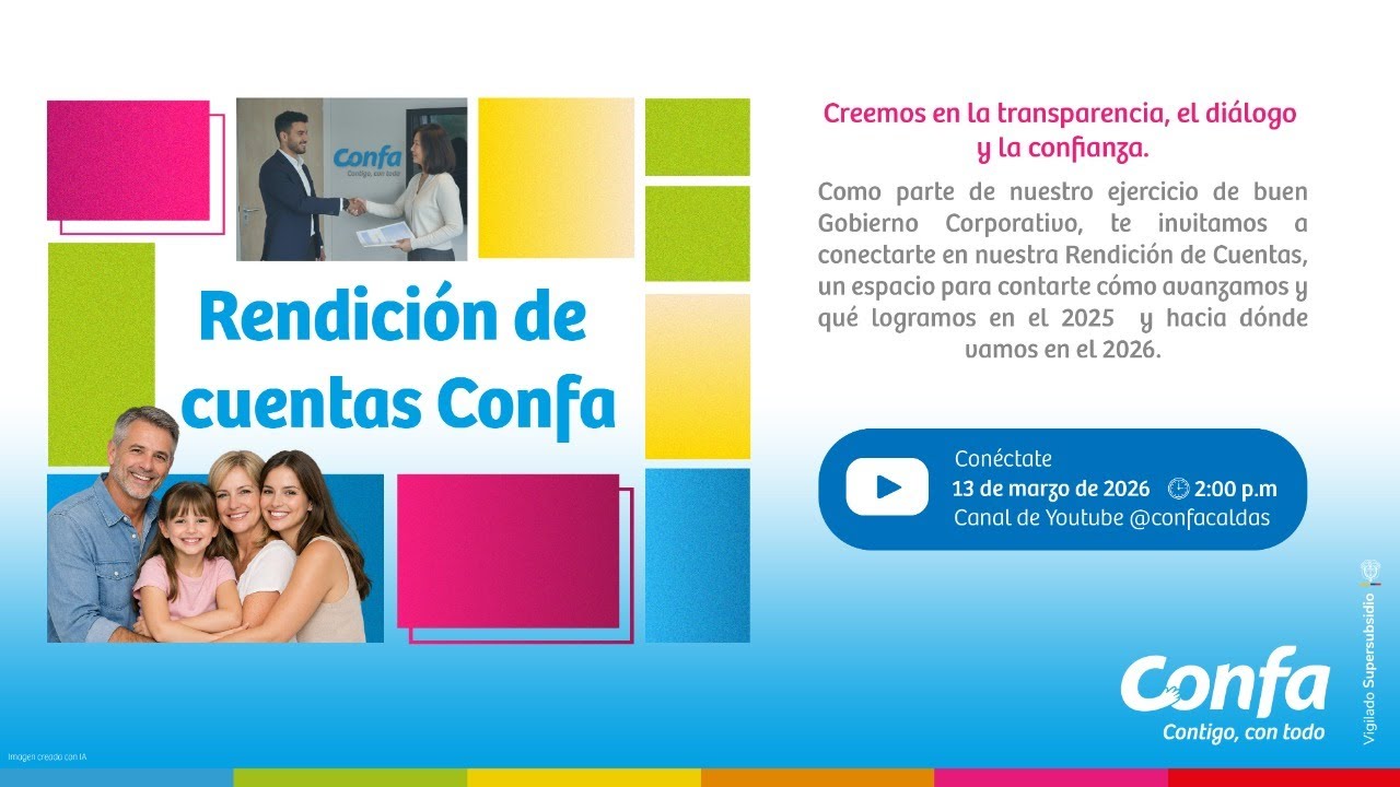 Rendición de cuentas Confa