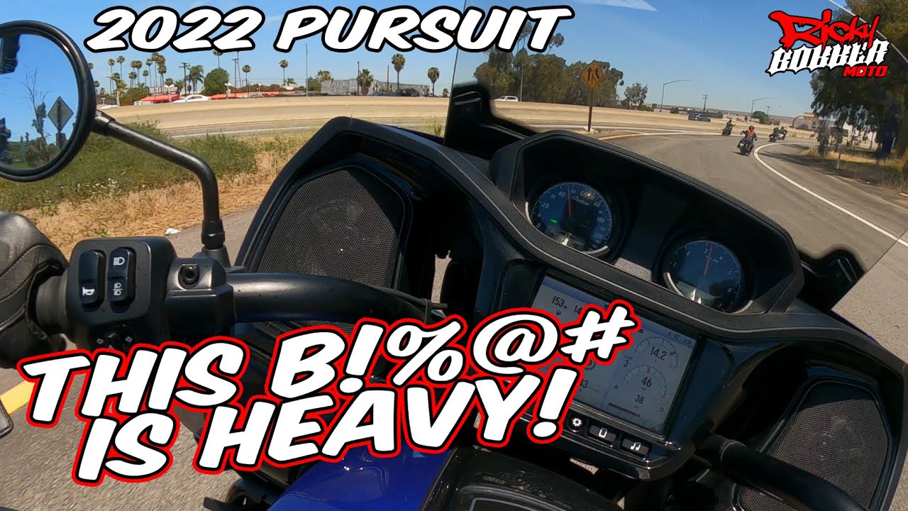 2022 Indian Pursuit Dark Horse Test Ride!
