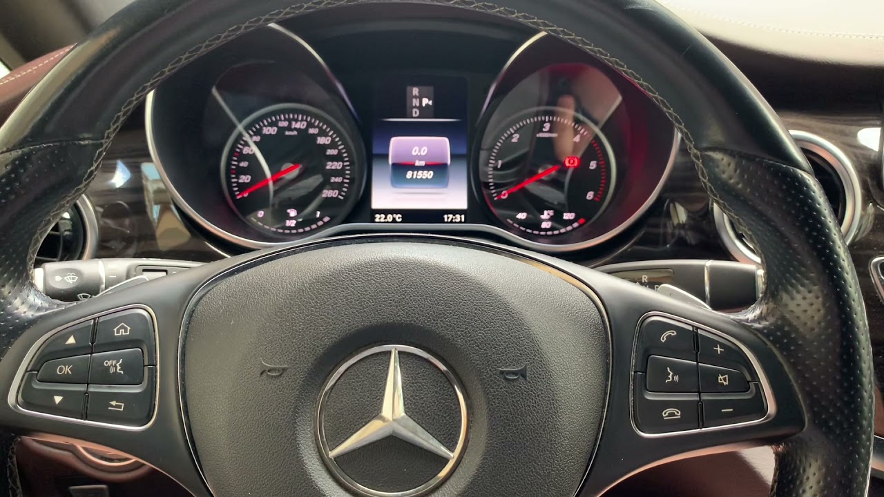 Сброс межсервисного интервала Mercedes V—class W447