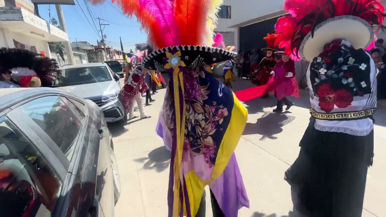 🎭🎊#carnaval2026 Carnaval cuadrilla de David Alonso  #tradiciones  #pueblamexico 