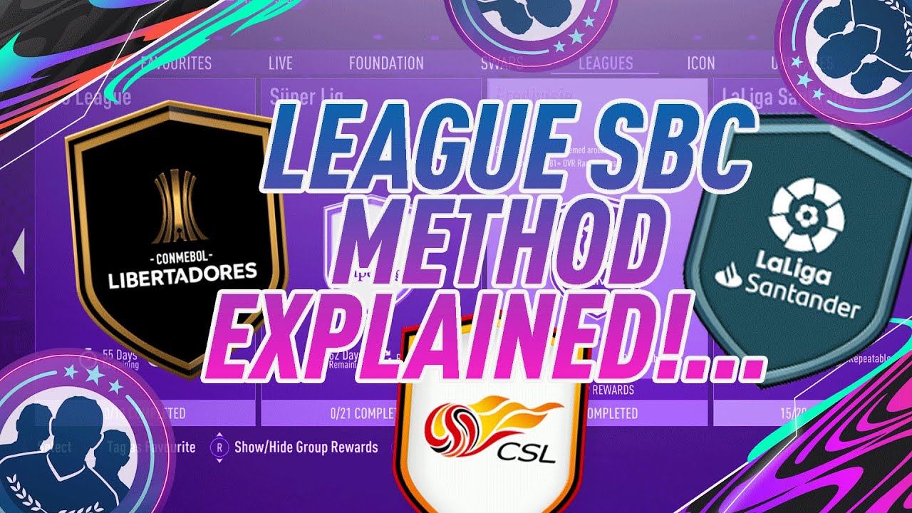 League SBC Method Explained! League SBC Grind + League SBC Method! League SBCs Worth Doing FIFA 21!