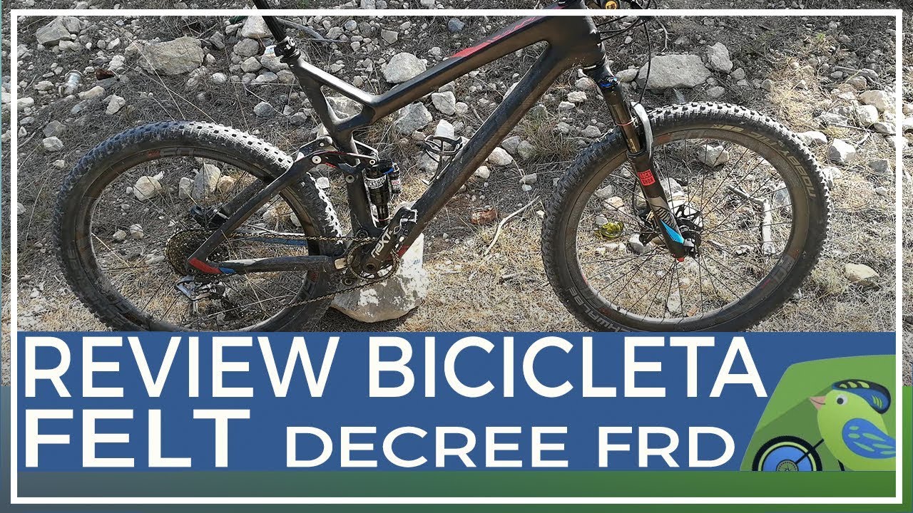 Review bicicleta Felt Decree FRD de Víctor de Abarán