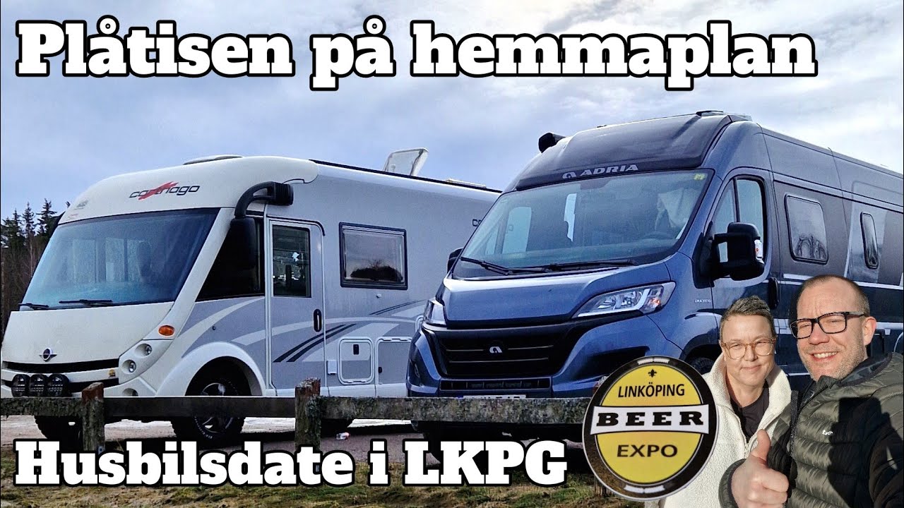 Plåtisen på hemmaplan - Husbilsdate i LKPG