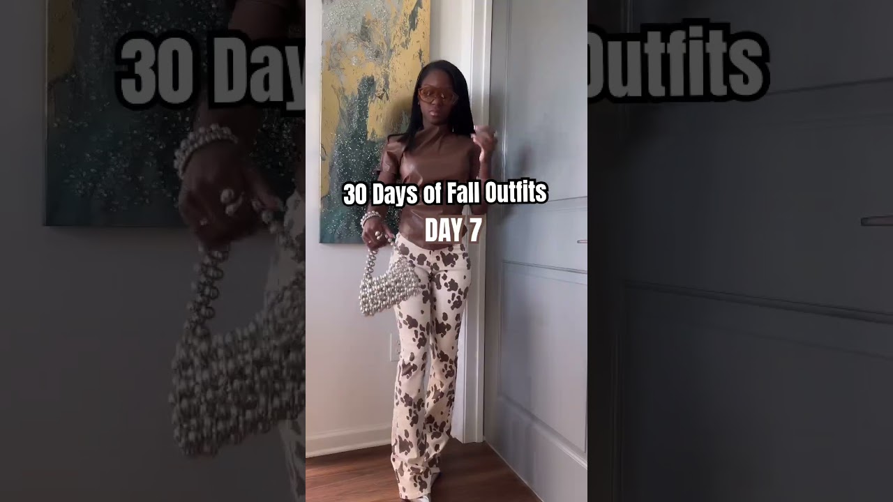 30 Days of Fall Outfit Ideas #shorts #ootd #fashion #grwm #fall #haul