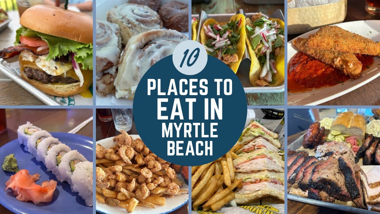 Myrtle Beach Food & Restaurants - Swig & Swine, Crave, Dagwood’s, Flying Fish, Grumpy Monk & More!