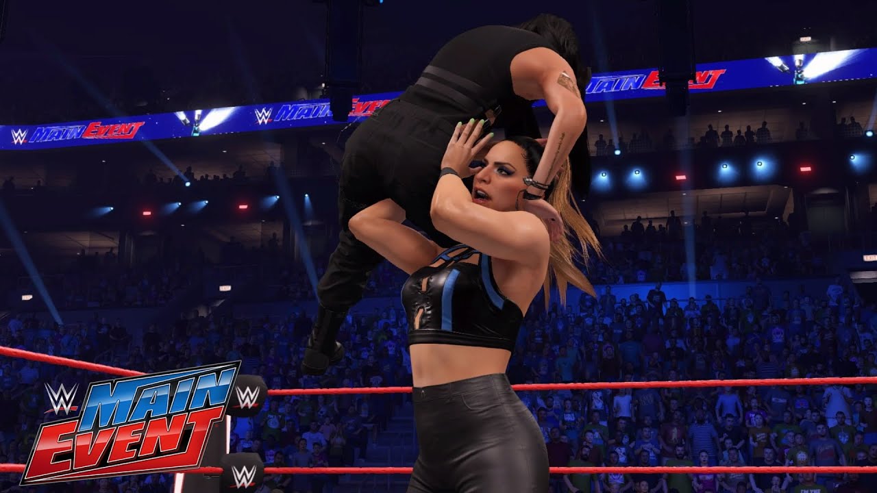WWE 2K22 MAIN EVENT RAQUEL GONZALEZ VS SONYA DEVILLE