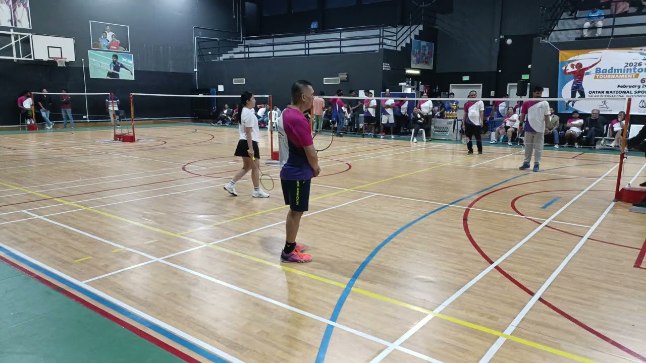 National Sports Day_Salam International Inter-Company BadmintonTournament_Peter&Kristine_Feb.06,2026