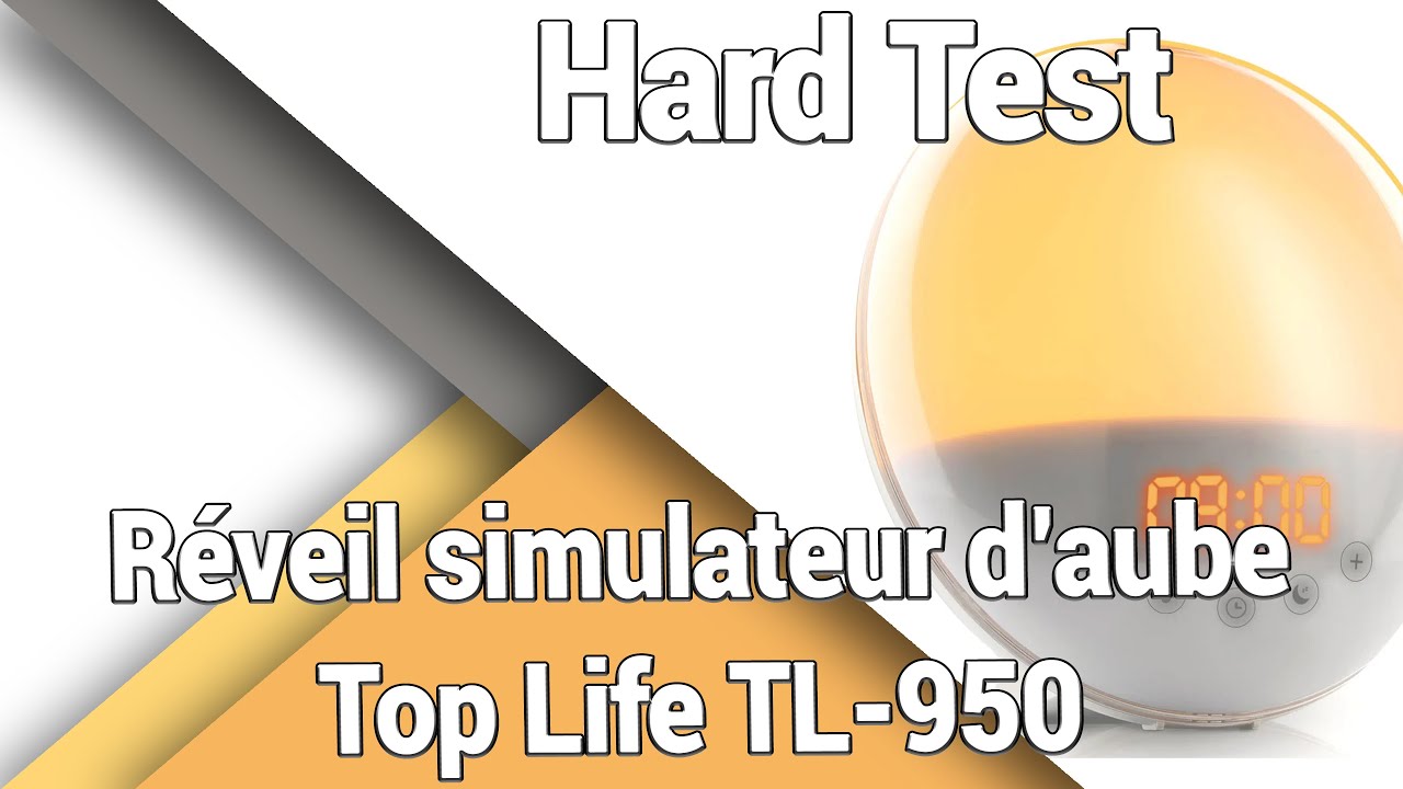 Réveil simulateur d'aube Top Life TL-950 - Présentation / Test / Avis / Review