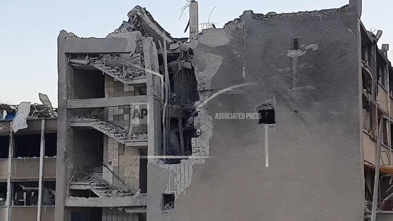 Iranian missiles hit Israeli city of Haifa, sending smoke billowing over the port