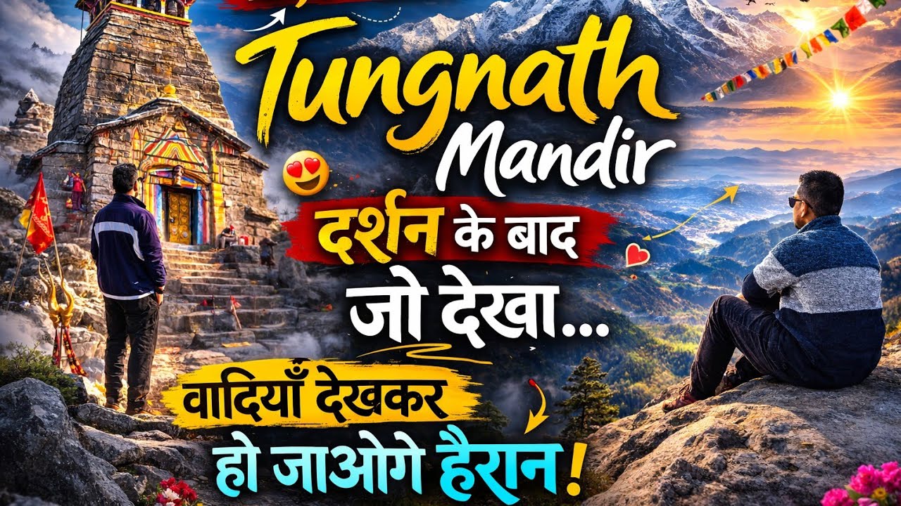 Kya Tungnath temple pr  aaj pahuch jayege ? 🙏