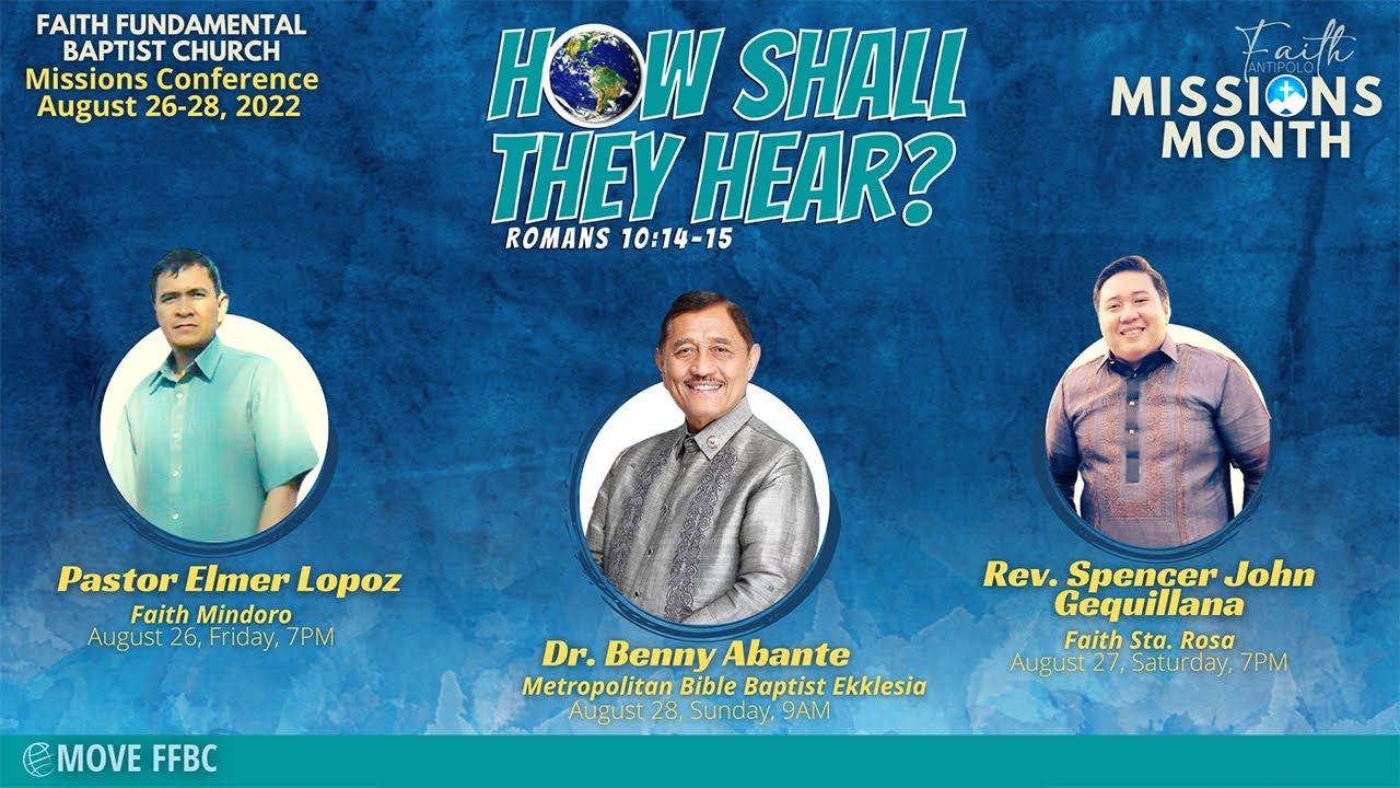 Mission Conference | Part 3 | Dr. Benny Abante