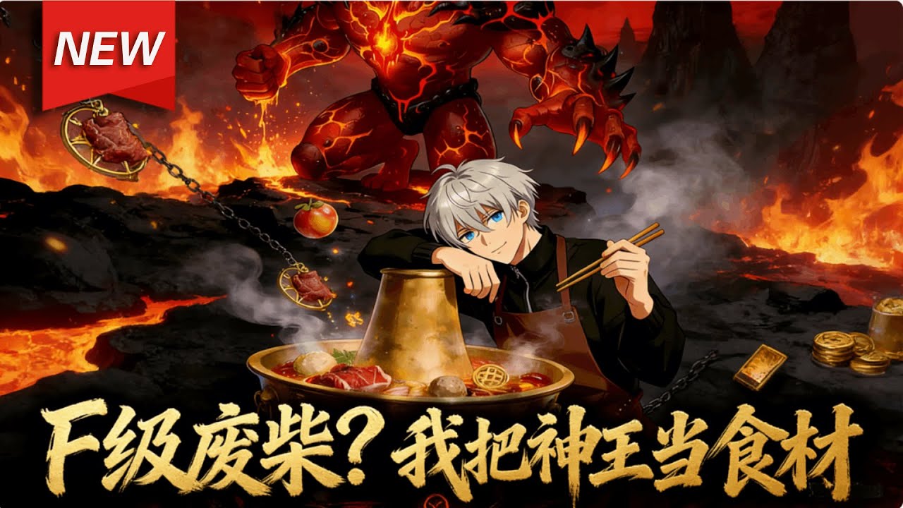 MULTISUB📢新番上线《F级废柴？我把神王当食材》第1~120集丨诡异复苏，妖魔模行，陆源觉醒名为超凡洞察的F级能力，唯一的作用就是能更清晰地看到猪肉的纹理！#漫剧 #破晓动漫社