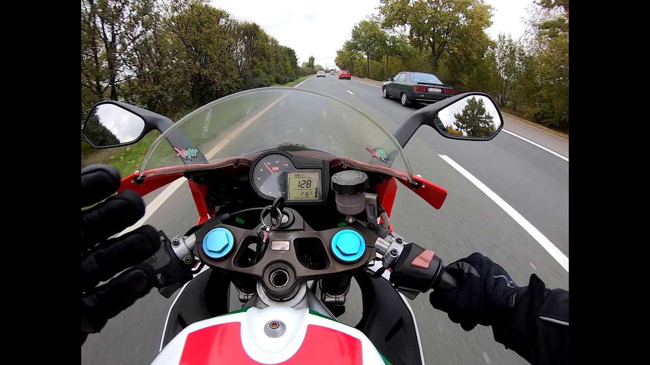 Aprilia RS 125 2 STROKE| RAW SOUND| Crazy Speed Action