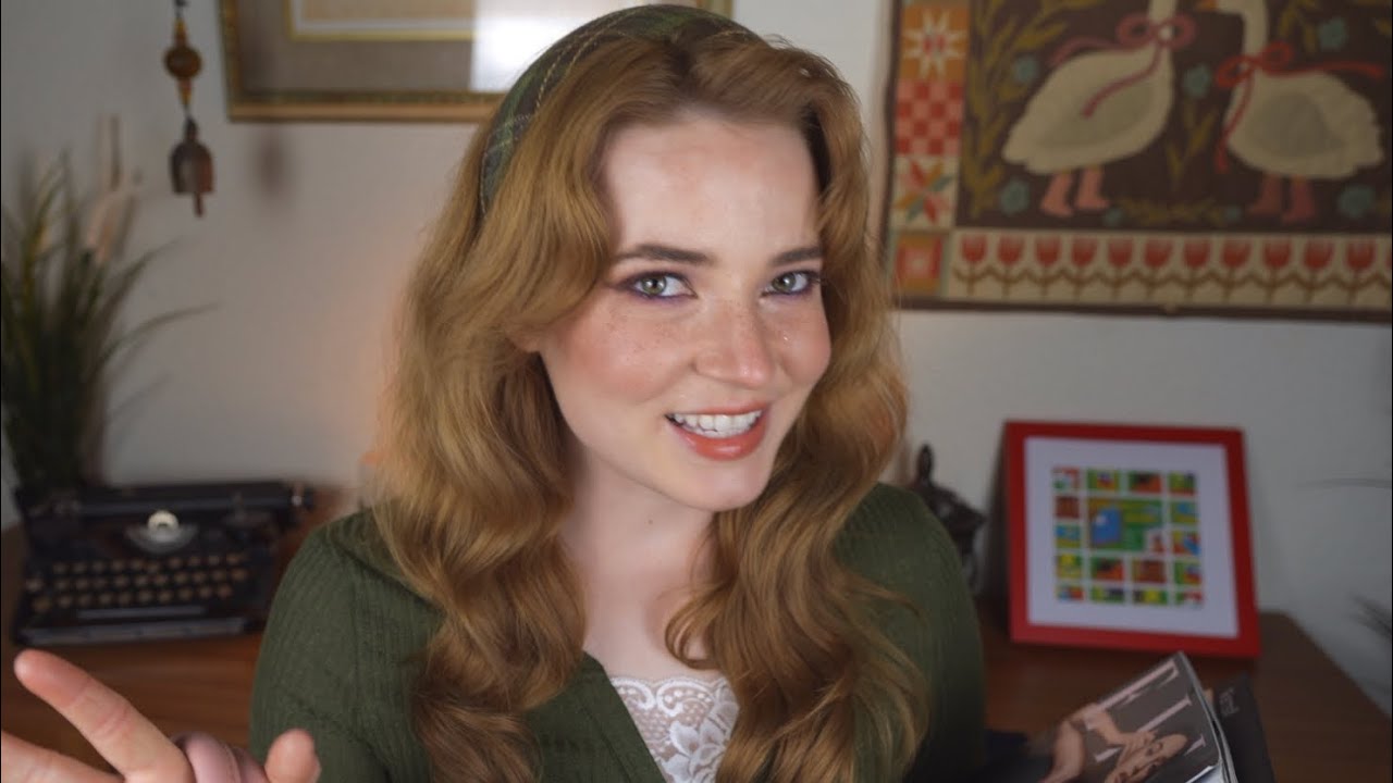 4K ASMR Популярная девушка &laquo;помогает&raquo; вам учиться (Личное внимание, позитивные утверждения, звуки...