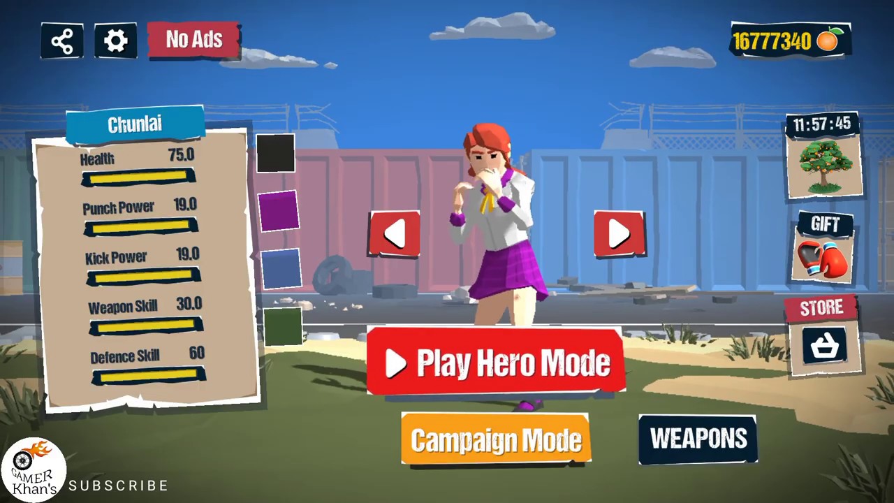 City Fighter Vs Street Gang Action Fighting Gameplay Campaign Mode Practice City Android iOS Part -2