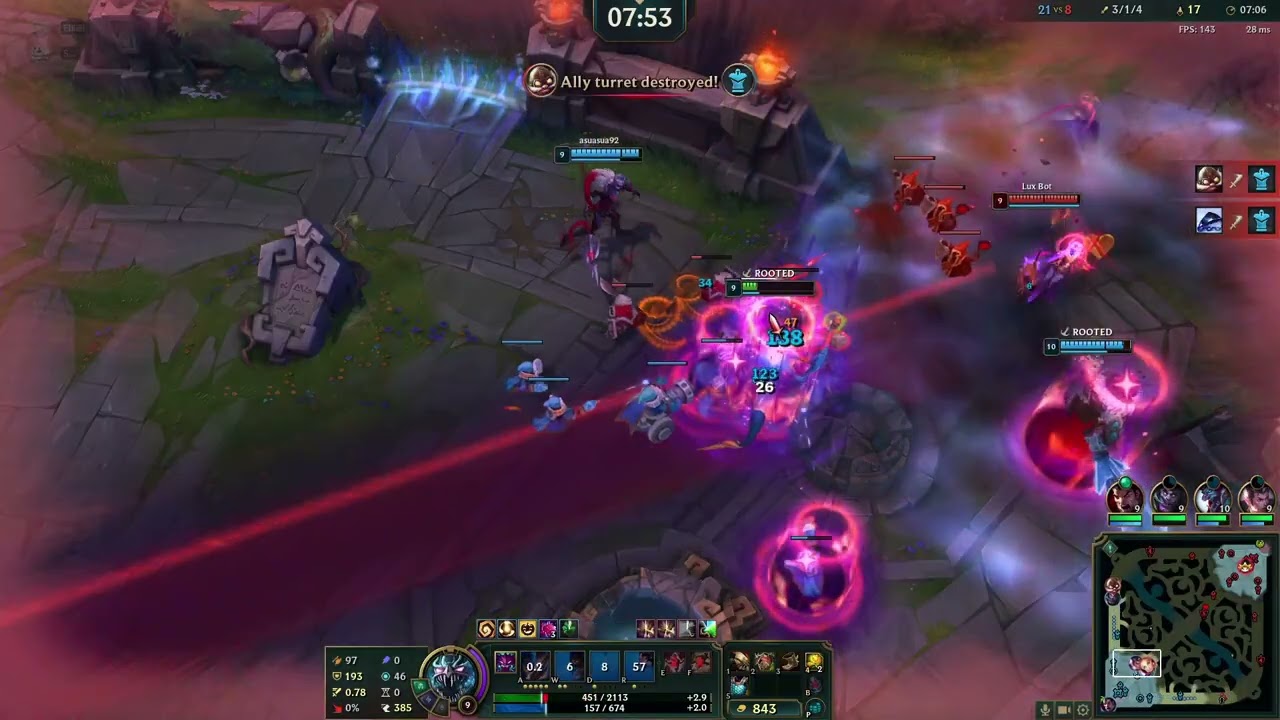 Wir Versagen bei den DOOM Bots: League of Legends