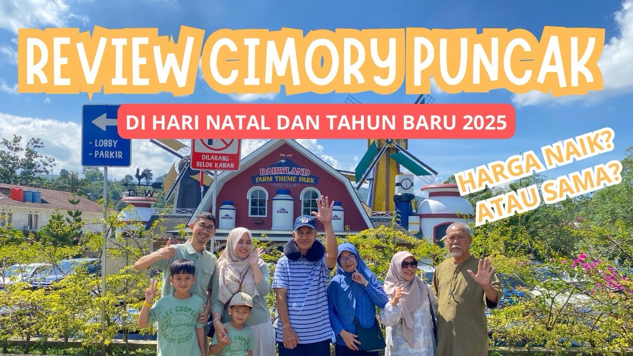 REVIEW DAIRYLAND FARM THEME PARK CIMORY PUNCAK TERBARU | WISATA HIBURAN ANAK DI PUNCAK #cimory 
