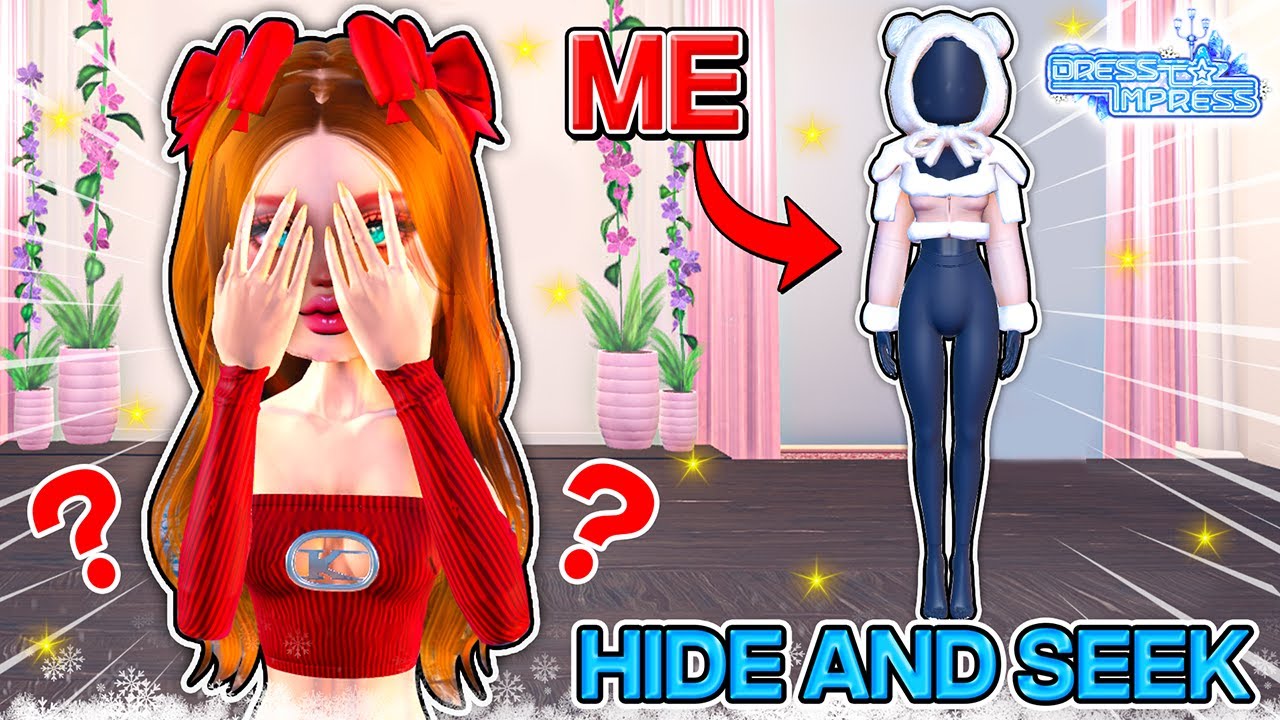 Extreme HIDE & SEEK With My Friend in DRESS TO IMPRESS! Roblox