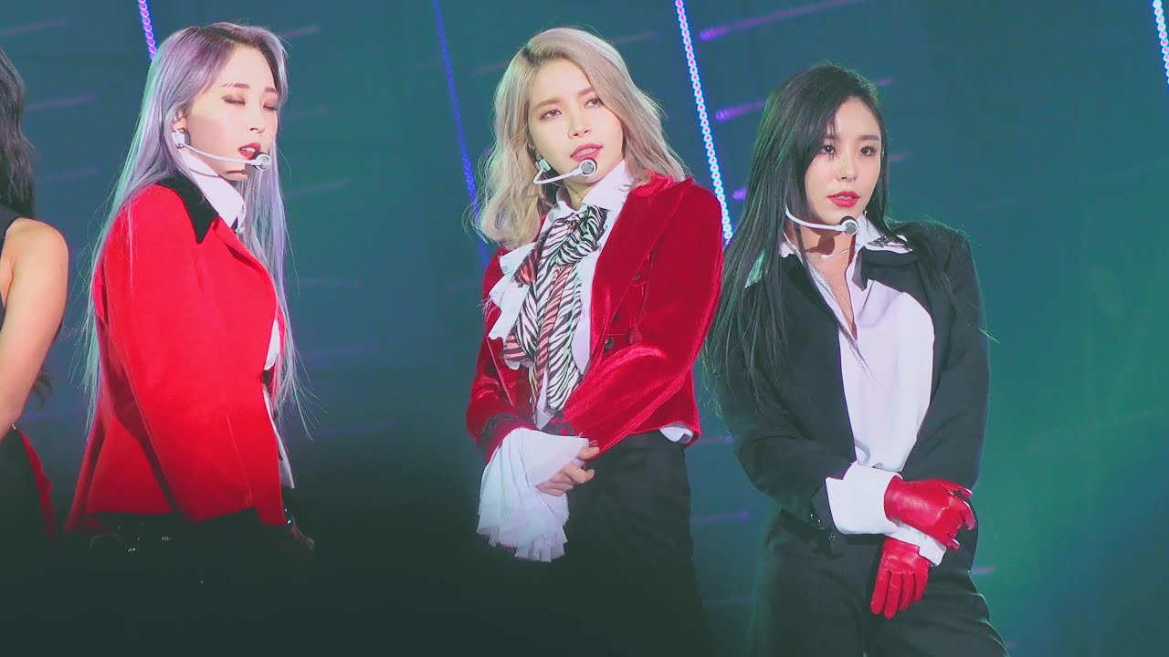 [4K] 191225 SBS가요대전 마마무 솔라 직캠 - HIP
