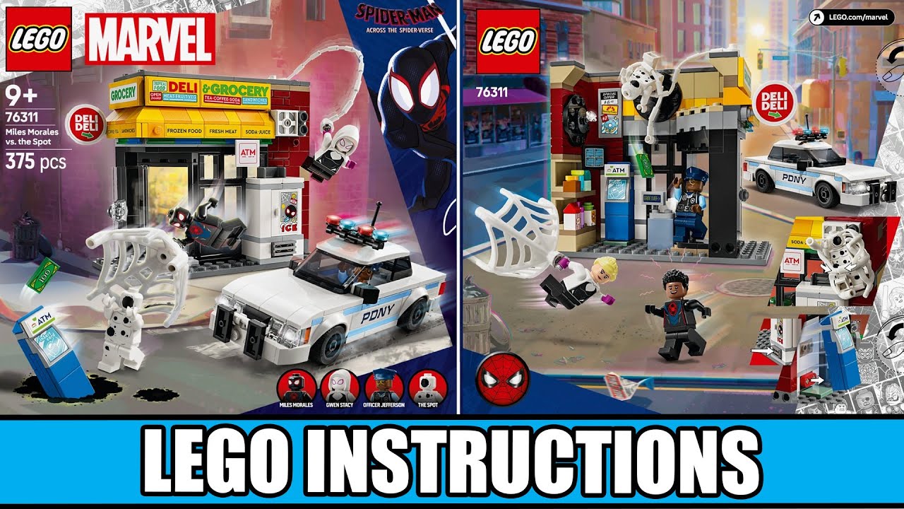 LEGO Instructions - Marvel - 76311 - Miles Morales vs. the Spot - Across the Spider-Verse