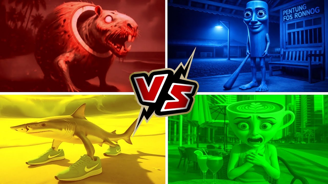 BRAINROT ZOMBIE vs TUNG TUNG SAHUR vs TRALALERO TRALALA vs  BALLERINA 🎵 COFFIN DANCE- TILES HOP