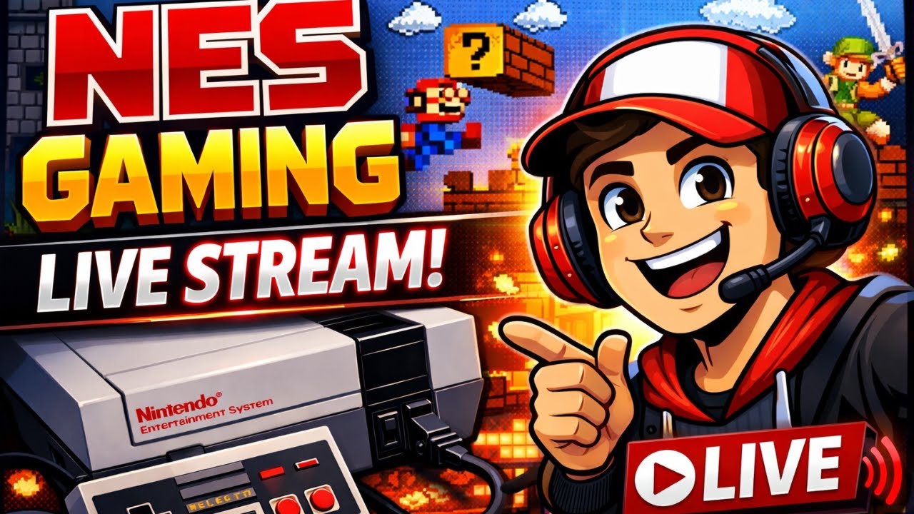 **LIVE** Drunk Old Man Plays Nintendo, & Arcade Games Live Stream