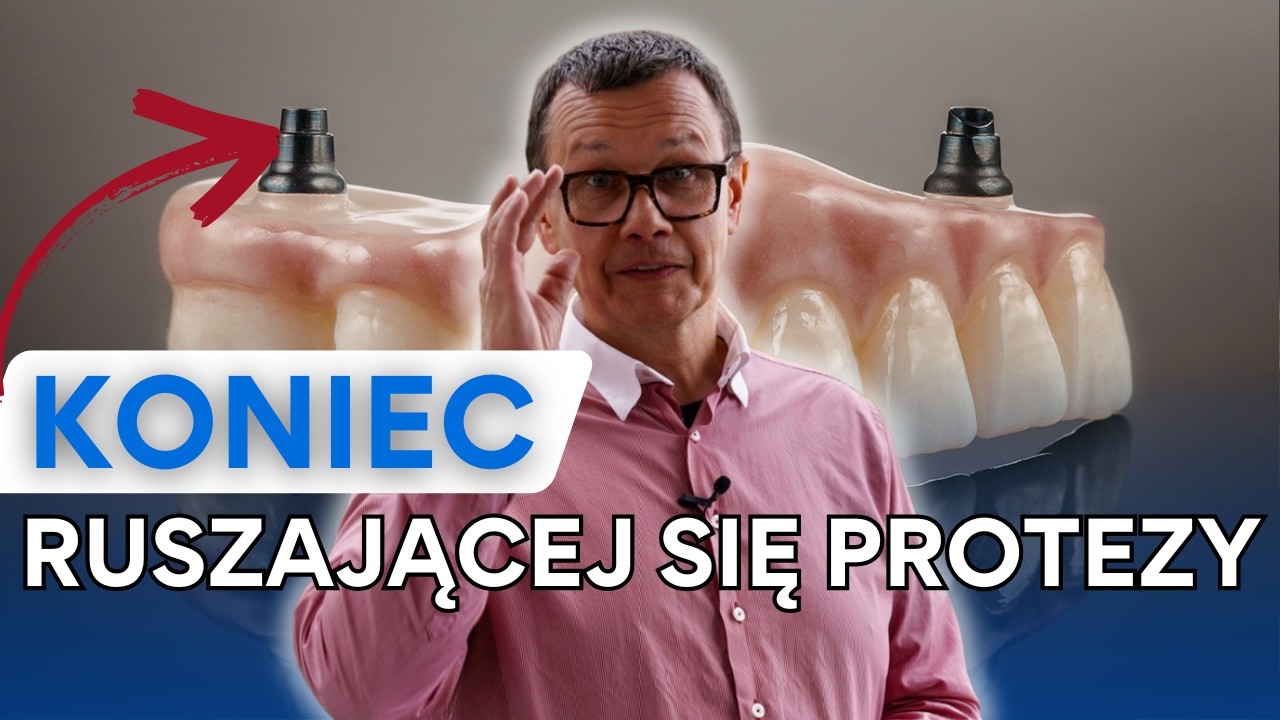 Ruchoma proteza? Oto jak na zawsze ją unieruchomić – 2 implanty wystarczą