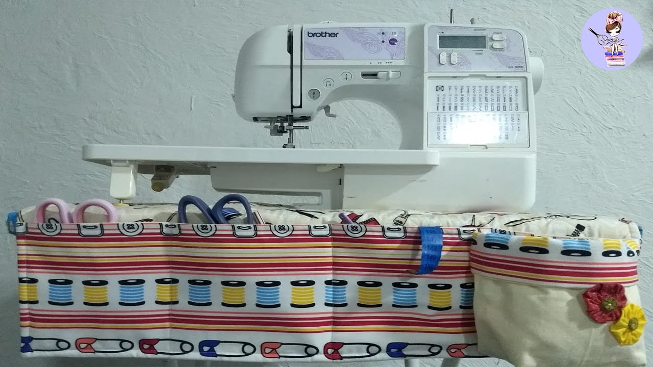 Tapete e organizador de máquina