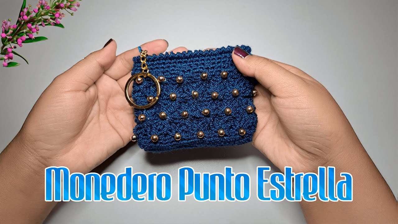MONEDEROS TEJIDOS A CROCHET CON CIERRE 👛