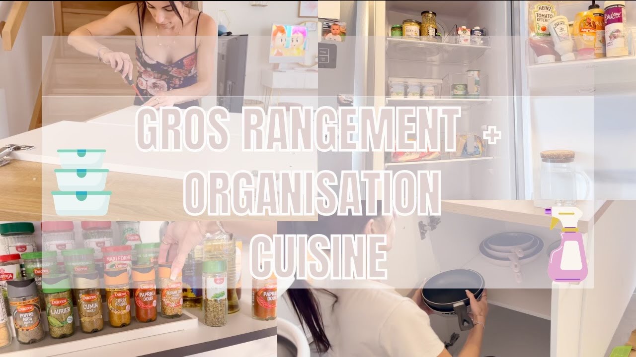 RANGEMENT + ORGANISATION INTEGRAL de la CUISINE  -  Nouveautés action & B&M, rangement FRIGO