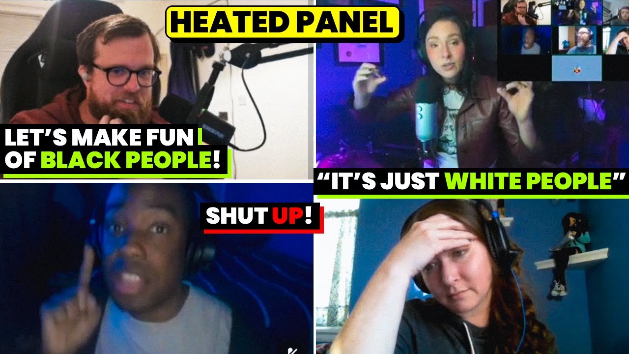 Anti-Incels LOSE IT on Panel, Blame White People?