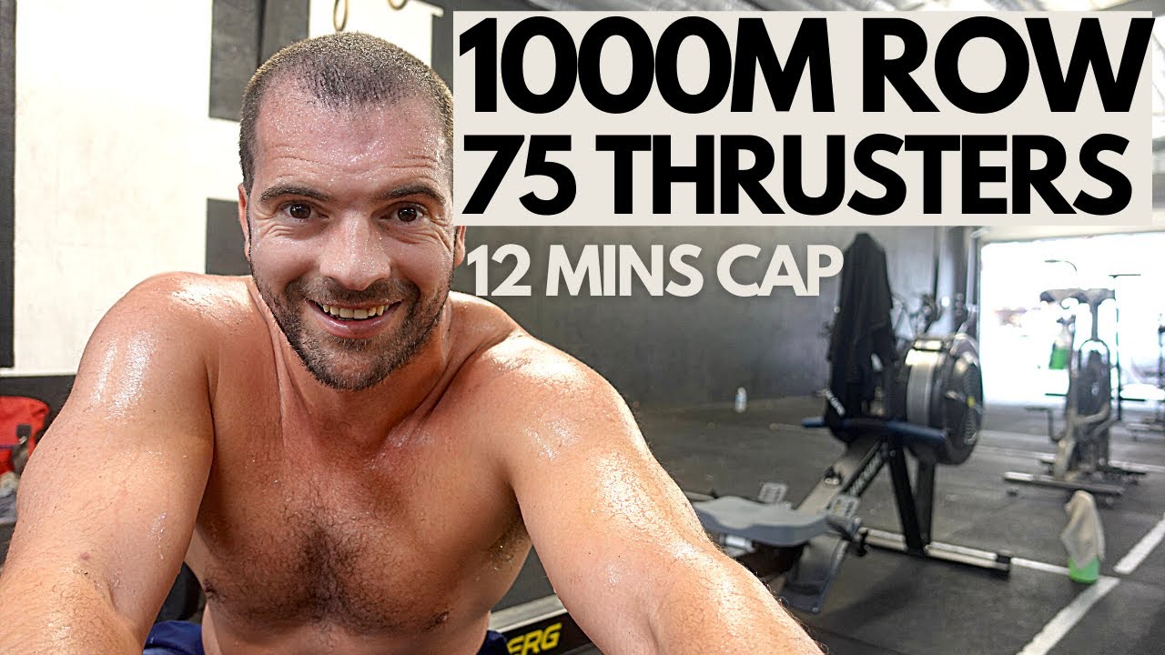 Rowing and Thruster AGGRESSIVE #metcon | 12 Minute cap