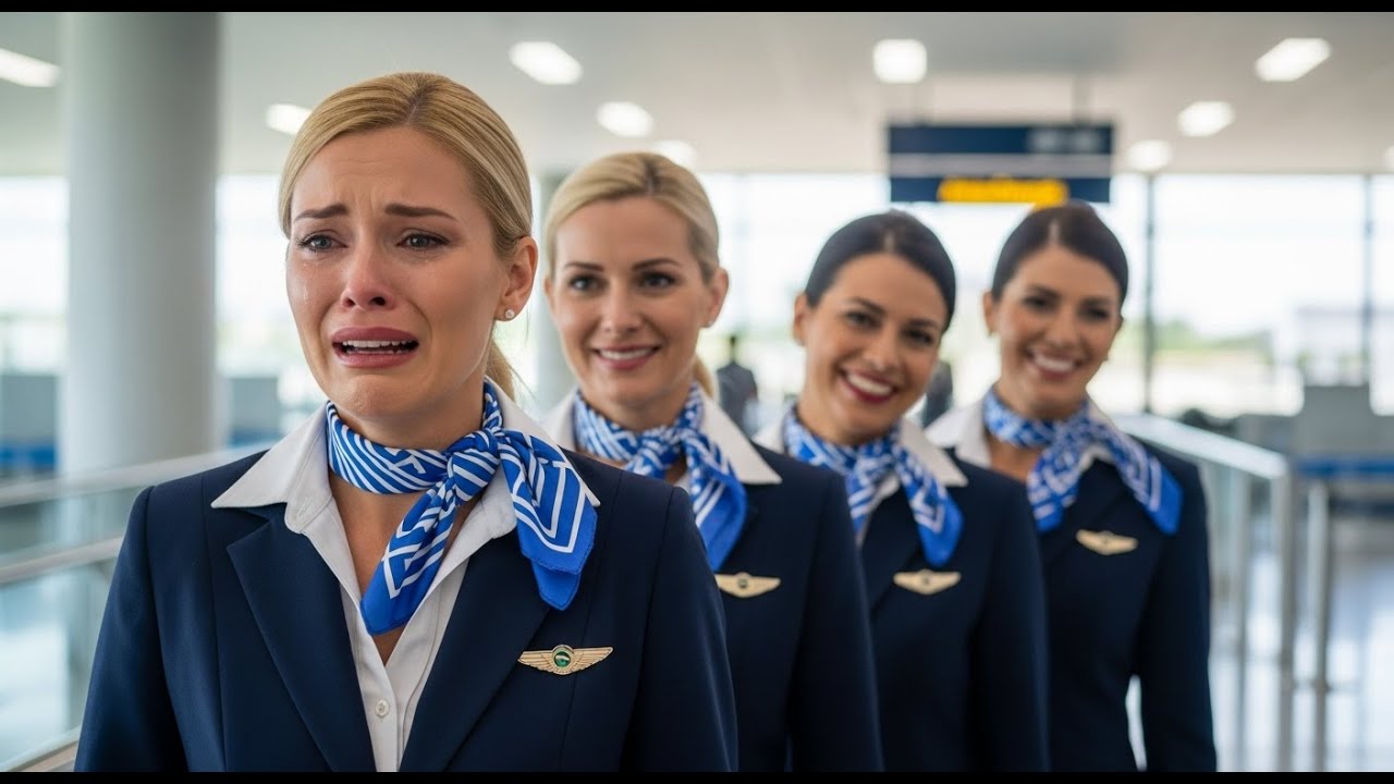 Comissária russa experiente no Brasil! Chocada com empregada no aeroporto, ela chorou!