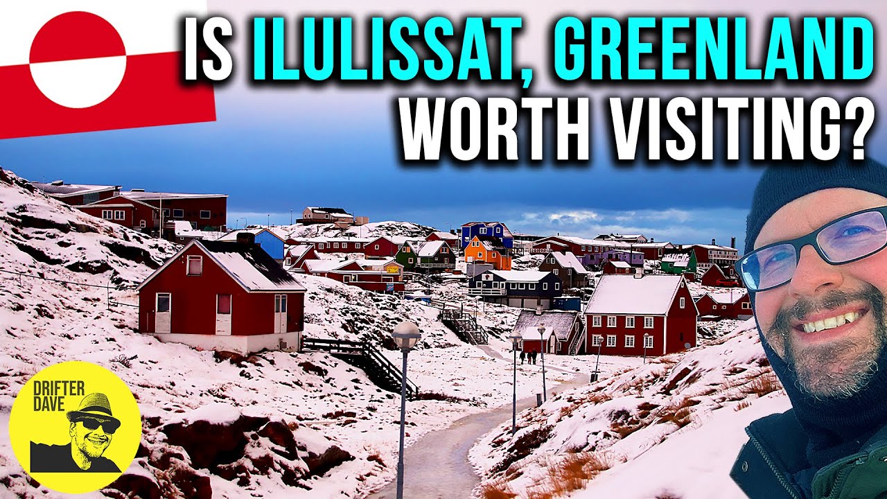 Исследуем красочный Илулиссат! (третий по величине город Гренландии) 🇬🇱 🇩🇰