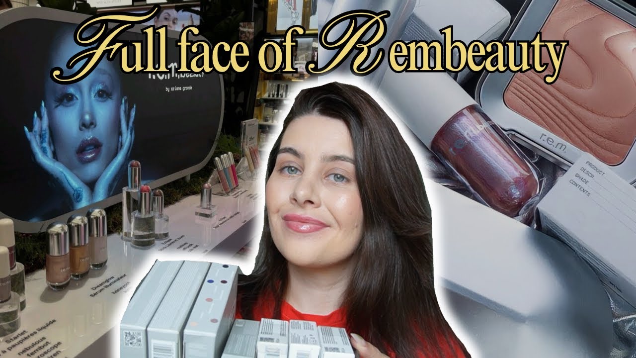 Full Face Using R.E.M. Beauty by Ariana Grande (Honest Review)