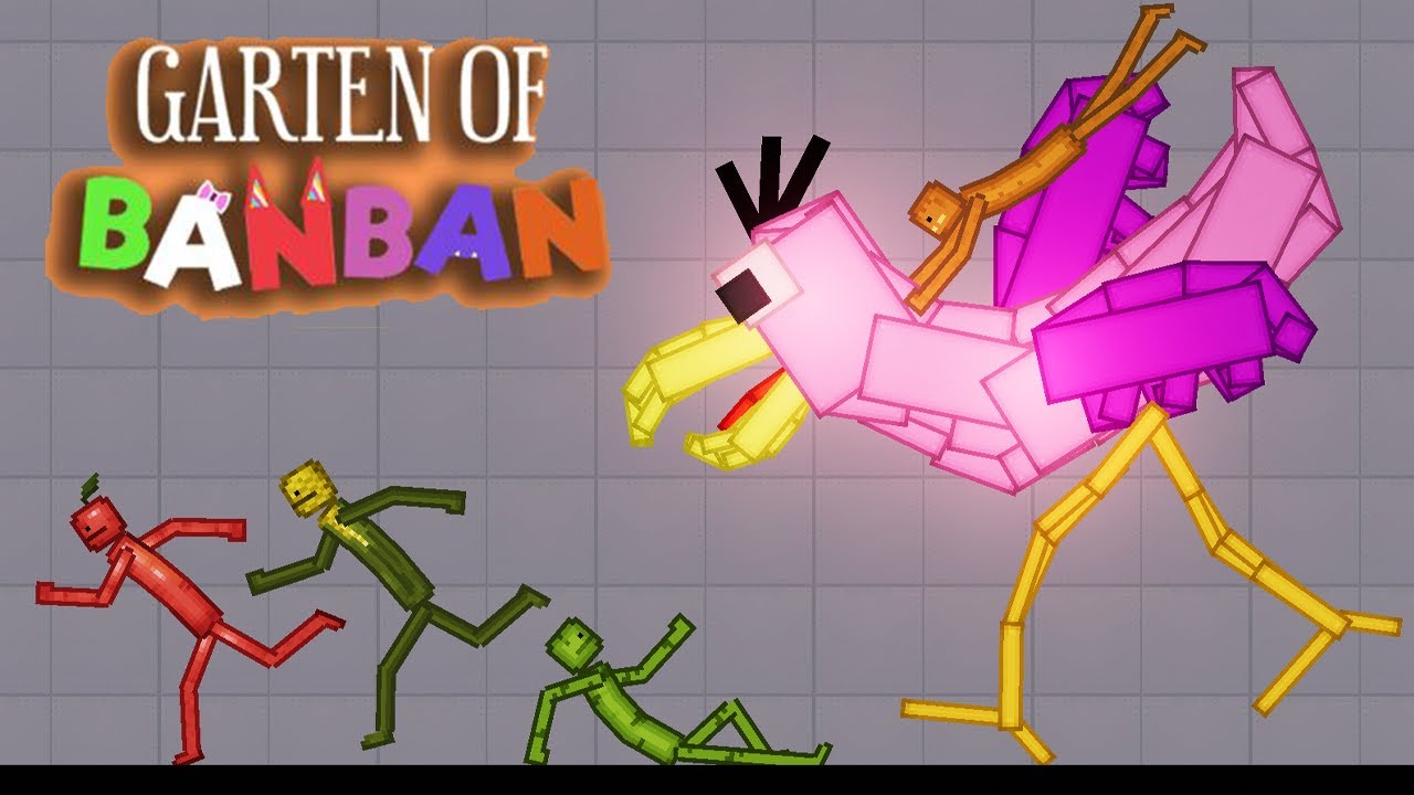 GARTEN OF BANBAN In Melon Playground - Garten Of Banban - People Playground