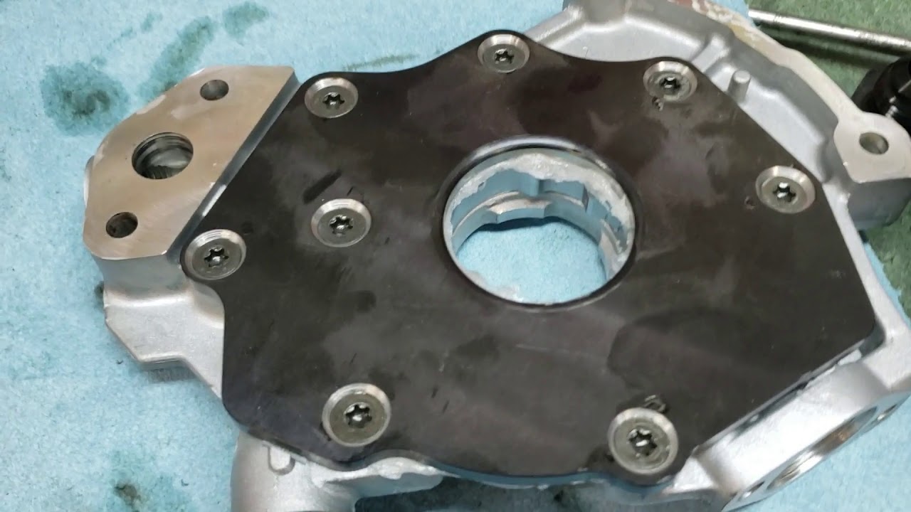 Turbo 4.6 Mod Motor Gets Boundary Billet Oil Pump Gear + Accufab Secondary Timing Chains + Tensioner