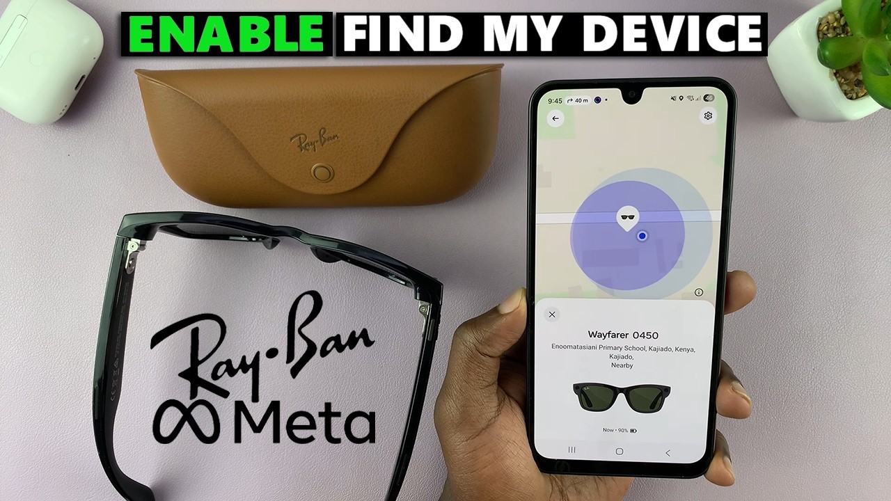 How To Set Up Find My Device On Ray-Ban Meta Smart Glasses