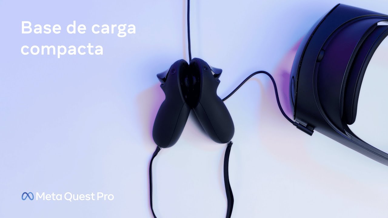 Base de carga compacta para las Meta Quest Pro