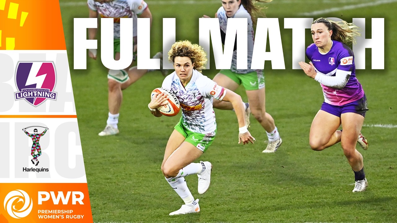 Loughborough Lightning vs Harlequins Full Match | Premiership Women's Rugby