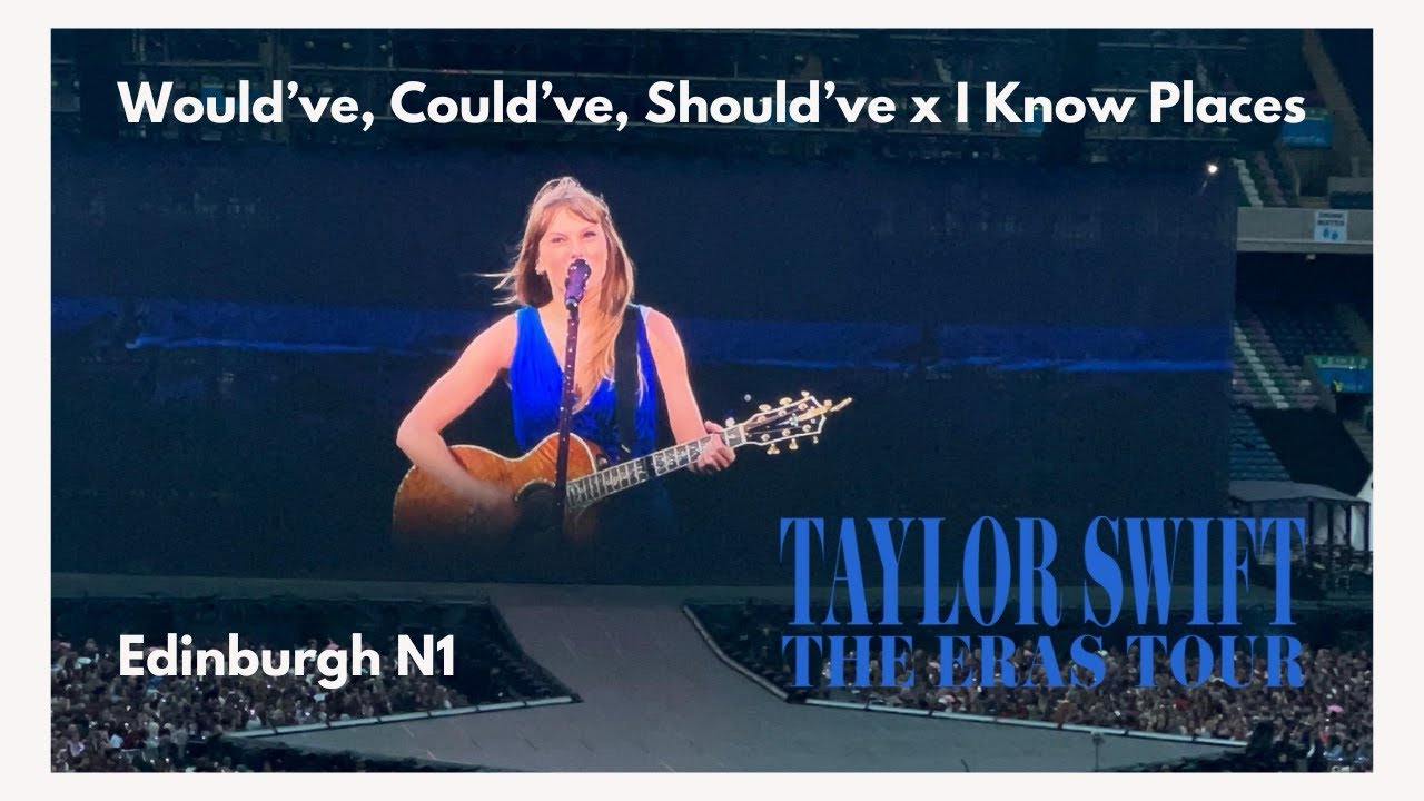 Taylor Swift - Would've, Could've, Should've x I Know Places (Edinburgh N1) | Speech + Performance