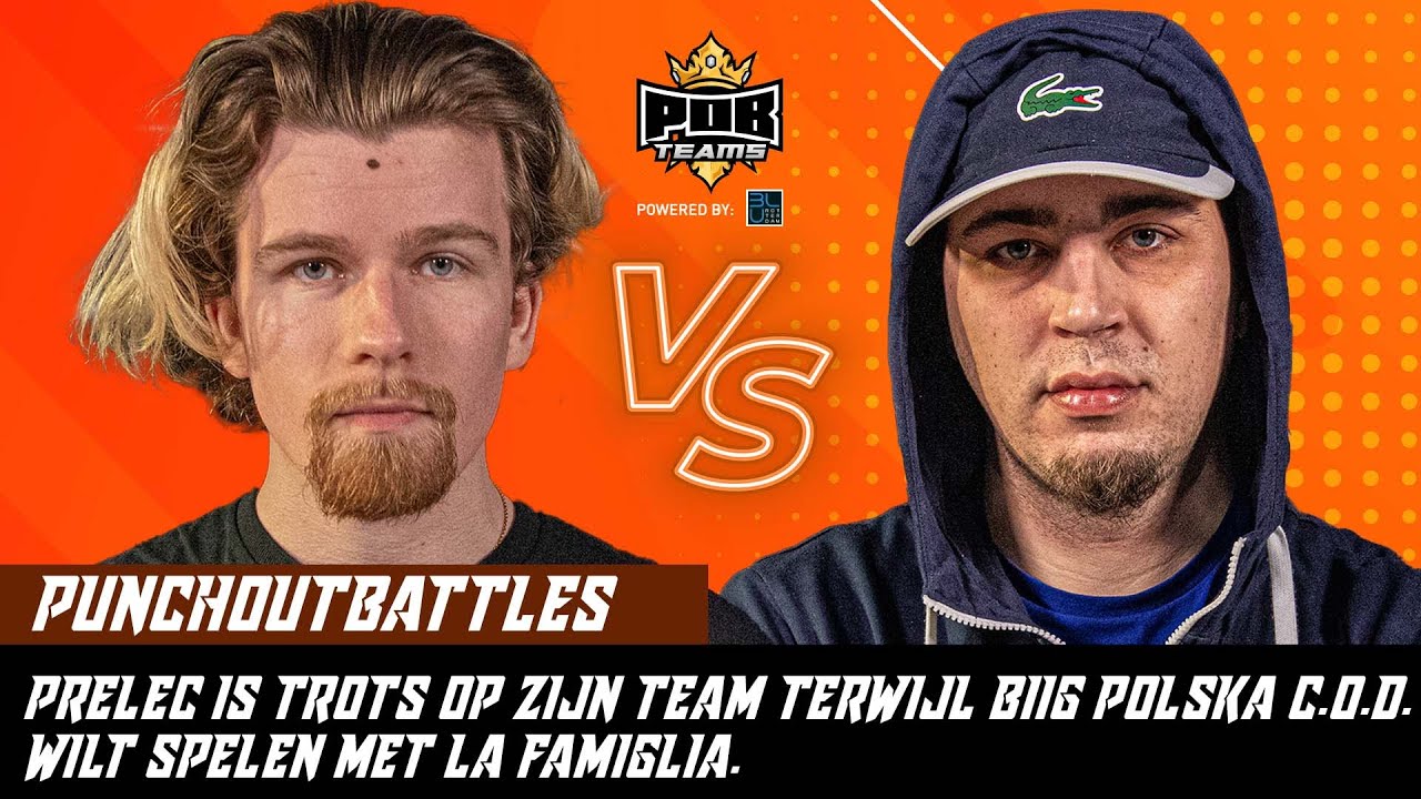 Prelec (La Famiglia) vs Biig Polska (Team Mennis) Punchoutbattles Teams