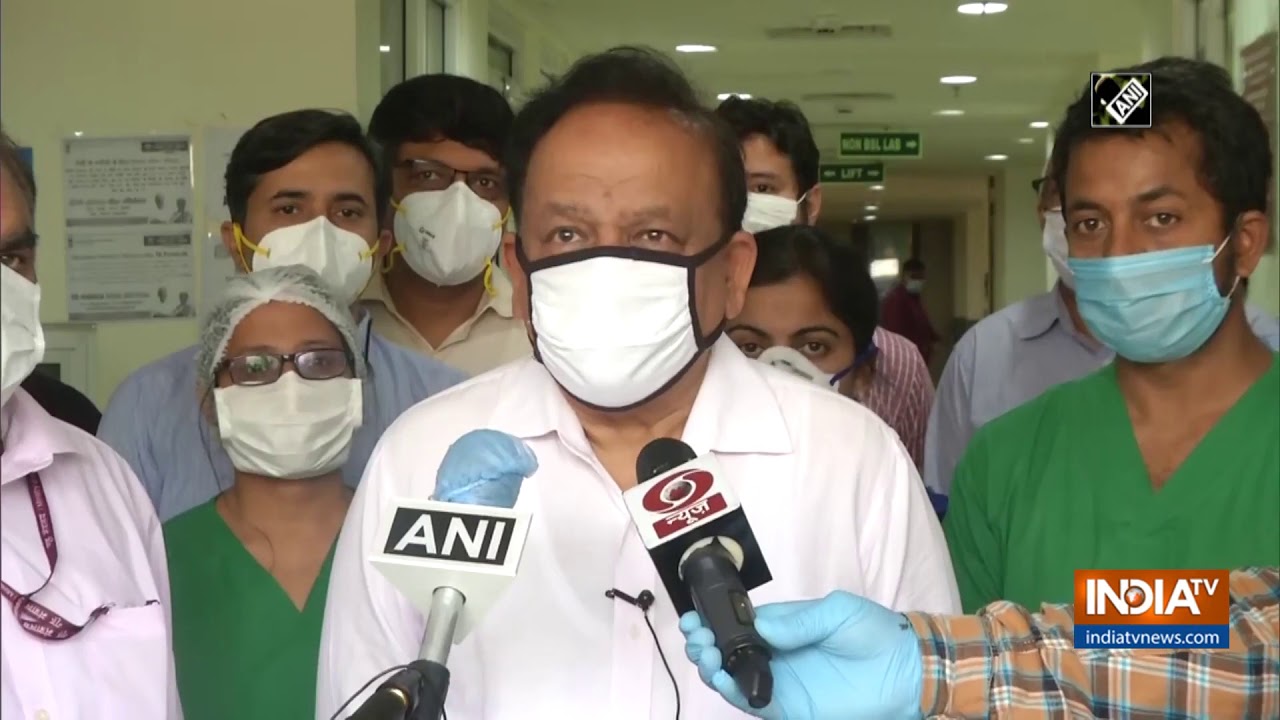 Health Minister Harsh Vardhan visits National Centre for Disease Control