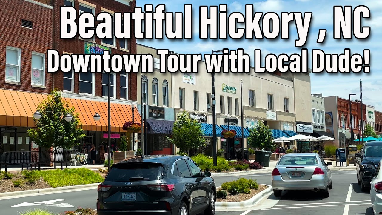 Hickory, North Carolina - 2021 Downtown Walking Tour With a Hometown Boy!