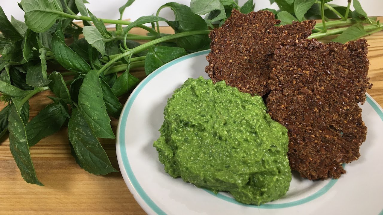 Plant Based Vegan Basil Pesto: Whole Food Plant Based Recipes