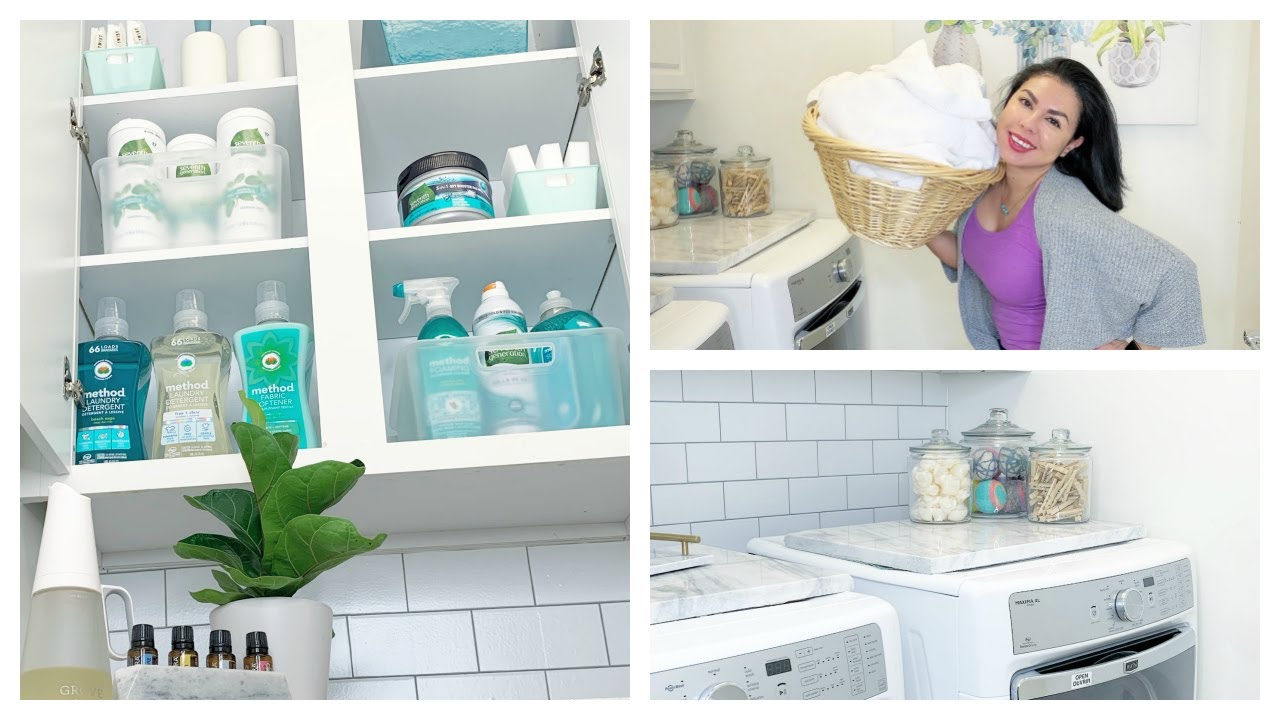 Laundry Room Organization & Makeover 2020!