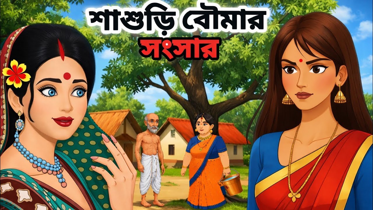 শাশুড়ি বৌমার সংসার | Bangla Moral Story | Thakumar Jhuli | Bangla Cartoon Golpo