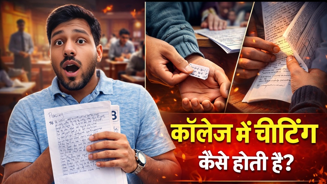 “Exam Cheating in Chandigarh College 😱 | Parchi System EXPOSED | Reality of College Exams”#reality