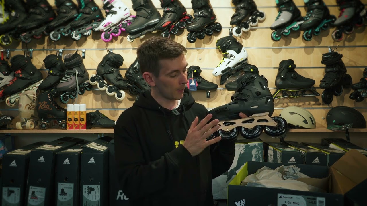 Konrad Kita I Rolki Rollerblade Lightning 90